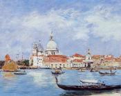 尤金 布丹 : Venice, View from the Grand Canal
